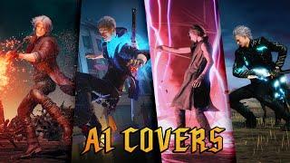 [RUS AI COVERS] Devil May Cry 5 - Devil Trigger, Subhuman, Crimson Cloud, Bury the Light