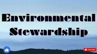 Environmental Stewardship