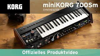 KORG miniKORG 700Sm - Der analoge Kult-Klassiker im Kompakt-Format