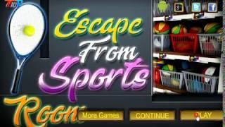 Escape From Sports Room Walkthrough