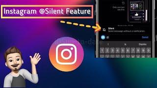 Instagram Silent Message Feature on iOS 15 || iOS 15 New Features #ios15 #instagramfeatures