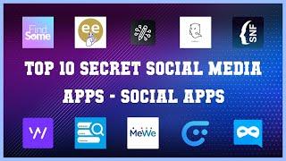 Top 10 Secret Social Media Apps Android Apps