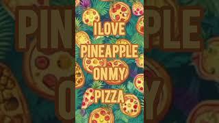 Fisher M Rahm - I love pineapple on my pizza Music Video Shorts