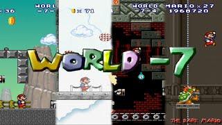 Mario Forever Remake - World -7 | BY Crist1919 - Walkthrough