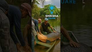 How Arapaima Fish Makes AMAZON River Fishermen Millionaires? By Shiksha SQUARE