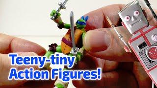 TEENY-TINY POSABLE ACTION FIGURES Working Miniature Collection