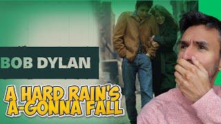 WRITER REACTS TO Bob Dylan - A Hard Rain's A-Gonna Fall (REACTION) First Time Hearing It