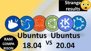 Is Lubuntu 20.04 still a good distro for low-end pc?? || Ubuntu(all) 18.04 vs 20.04 RAM Comparison