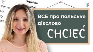 Польська мова для початківців: вчимо дієслово chcieć (хотіти)