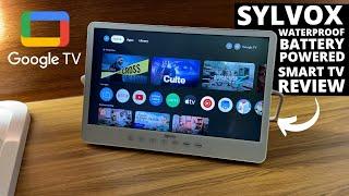 This is NOT the TV we are used to! Sylvox Waterproof Portable TV REVIEW