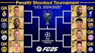 FC 25 | Champions League 2024/25 Featured Players become Goalkeepers! Penalty Shootout Tournament!