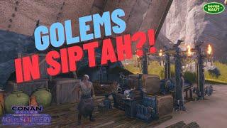 Golems in Siptah?! | Conan Exiles Sorcery Ep43