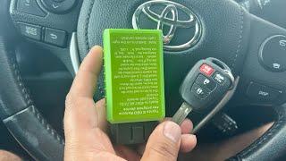 How to program Toyota Key fob / remote with programmer.