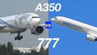 A350 vs 777: Which Wide Body Aircraft is better?