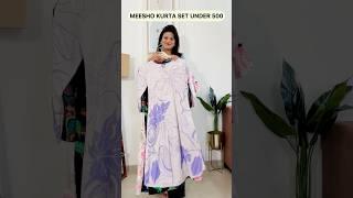 Meesho kurta set haul under 500 l Meesho new 2025 collection l Latest Meesho Kurti Set️