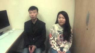 Ling Zhong & Yuqing Wang - International Top Up Students