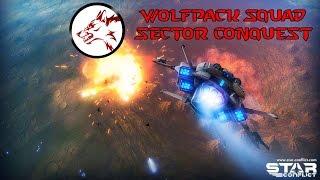 Star Conflict gameplay: Sector Conquest. Close game Nova vs WolfPack