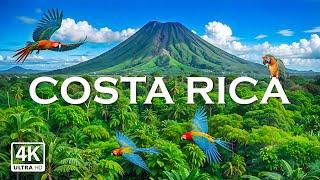 Costa Rica 4K -  Immerse Yourself in the Wild Beauty of Rainforests and Coastal Wonders