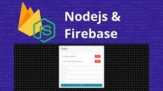 Nodejs & Firebase, ejemplo práctico (Contacts App)