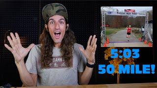 Fast 50 Mile Run [5 Hours 3 Minutes] at Tunnel Hill 50 | Zack Beavin