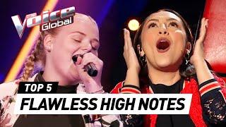 SURPRISING high notes in The Voice Kids