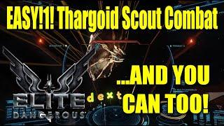 Elite Dangerous: Easy!1!! Thargoid Scout Hunter, AND YOU CAN TOO!