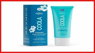 COOLA Organic Face Sunscreen SPF 50 Sunblock Lotion, Dermatologist Tested Skin Care