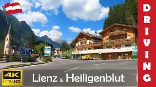 Driving in Austria 32: From Lienz to Heiligenblut am Grossglockner | 4K 60fps