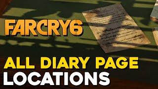 Far Cry 6 All Diary Page Locations (Dear Diary Trophy / Achievement Guide (Vaas Insanity DLC)