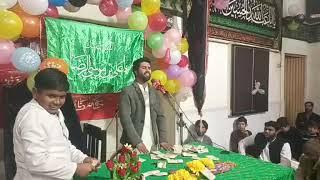 13 Rajab markzi Imam bargah Qsar Abbas Maan,Kasur
