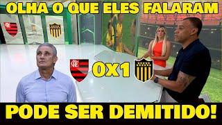 TITE NA CORDA BAMBA TREINADOR PODE PERDER O EMPREGO NO FLAMENGO!