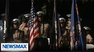 Honoring Heroes at Soldiers' and Sailors' Monument Memorial Day Service