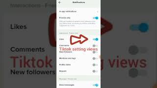 tiktok setting views like problem#tiktok