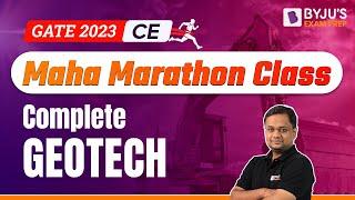 Complete Geotechnical Engineering Marathon Class | GATE 2023 Civil Engineering (CE) Exam Prep