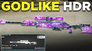 *NEW* META 1 SHOT Sniper Loadout in WARZONE  ( Best HDR Class Setup )