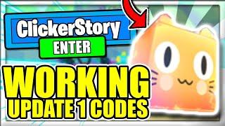 ALL *NEW* SECRET OP WORKING CODES! UPDATE 1 Roblox Clicker Story