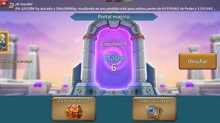 PORTAL MÁGICO CAPÍTULO 9 ETAPA 6 (VERGEWAY CHAPTER 9 STAGE 6 ) LORDS MOBILE 2023 