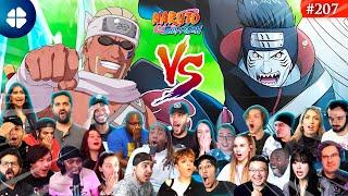 Killer Bee VS Kisame  Reaction Mashup  Shippuden 207   [ナルト 疾風伝] [海外の反応]