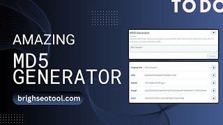 How to Generate MD5 Password Online for Free - Quick Guide | MD5 Generator
