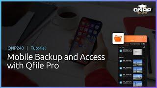 QNP240 Mobile Backup and Access with Qfile Pro