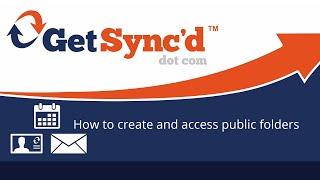 Setup and Use Public Folders With GetSync'd Hosted Kerio Connect