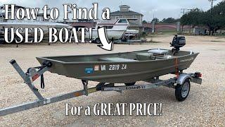 How to Find a Used Boat! USED BOAT for Sale! Online! Buying Tips to Get the Boat You Dream Of!