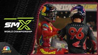 Jett, Hunter Lawrence blend personality with competitive fire in SuperMotocross | Motorsports on NBC