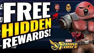 DON'T MISS SECRET REWARDS! Winters Peak Bug!, Zombie Juggernaut Farmable? | Marvel Strike Force