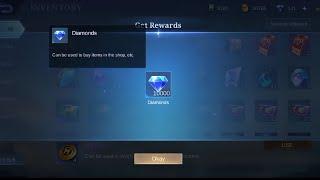 3 years not opening mlbb chests