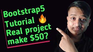 Bootstrap 5 tutorial With Real project || PythonEpoint