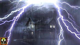 Duerme Rápido con Sonidos de Tormenta! Lluvia Torrencial, Fuertes Truenos y Relámpagos Intensos