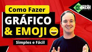 Como Fazer Gráfico com EMOJI no Excel