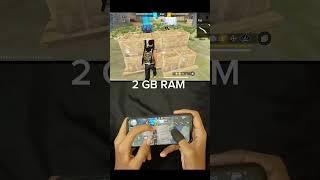  2 GB RAM Fastest 3 Finger Handcam |#foryou #foryoupage #freefire #freefirehighlights #handcam