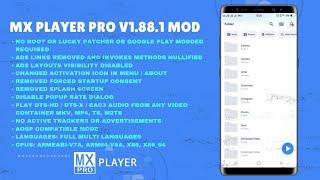 MX Player Pro v1.88.1 Mod | Aplikasi Video Player Terbaik 2025 | Download Gratis Tanpa Password